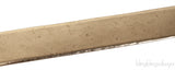 Oscar Dela Renta Metallic Gold Double Hinge Belt