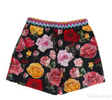 Dolce & Gabbana Polka dot Flower Print Kids Short