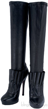 Black Leather Boots