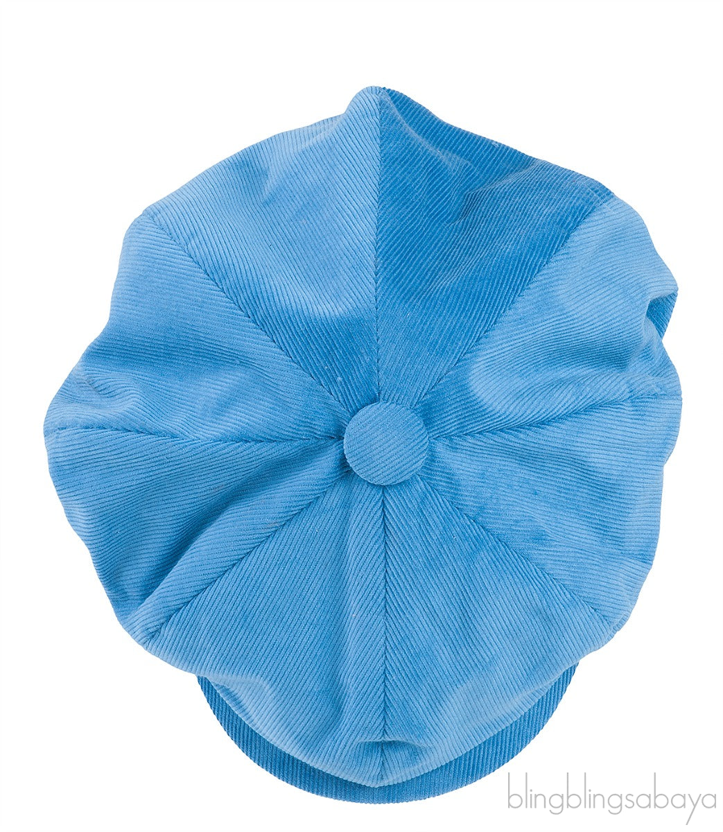 Blue Corduroy Peaky Blinders