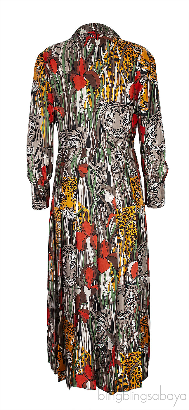 Animal Print Maxi Dress