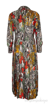 Animal Print Maxi Dress