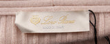 Pink Cashmere Silk Blend Cardigan, Top & Wide Leg Set