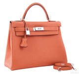 Kelly 32 Orange Togo Retourne