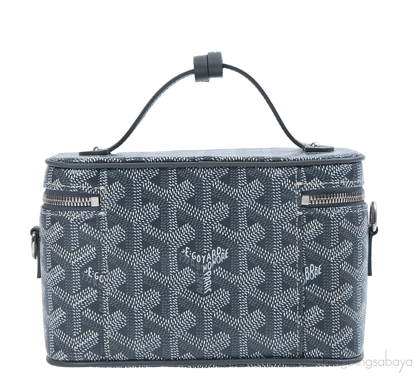 Goyard Grey Muse Butterfly Mini Vanity Bag