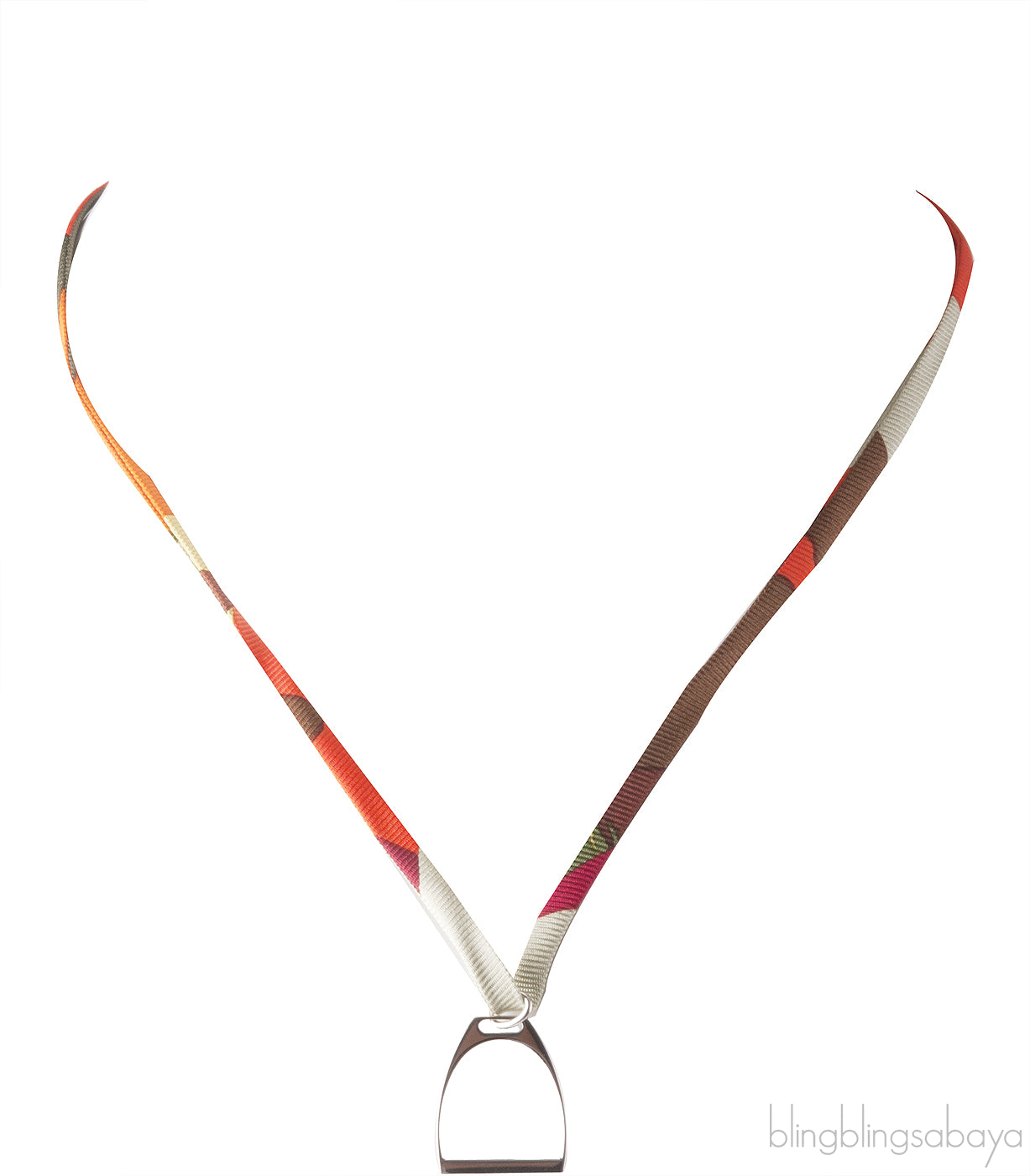 Multicolor Tourbillon Silk Necklace