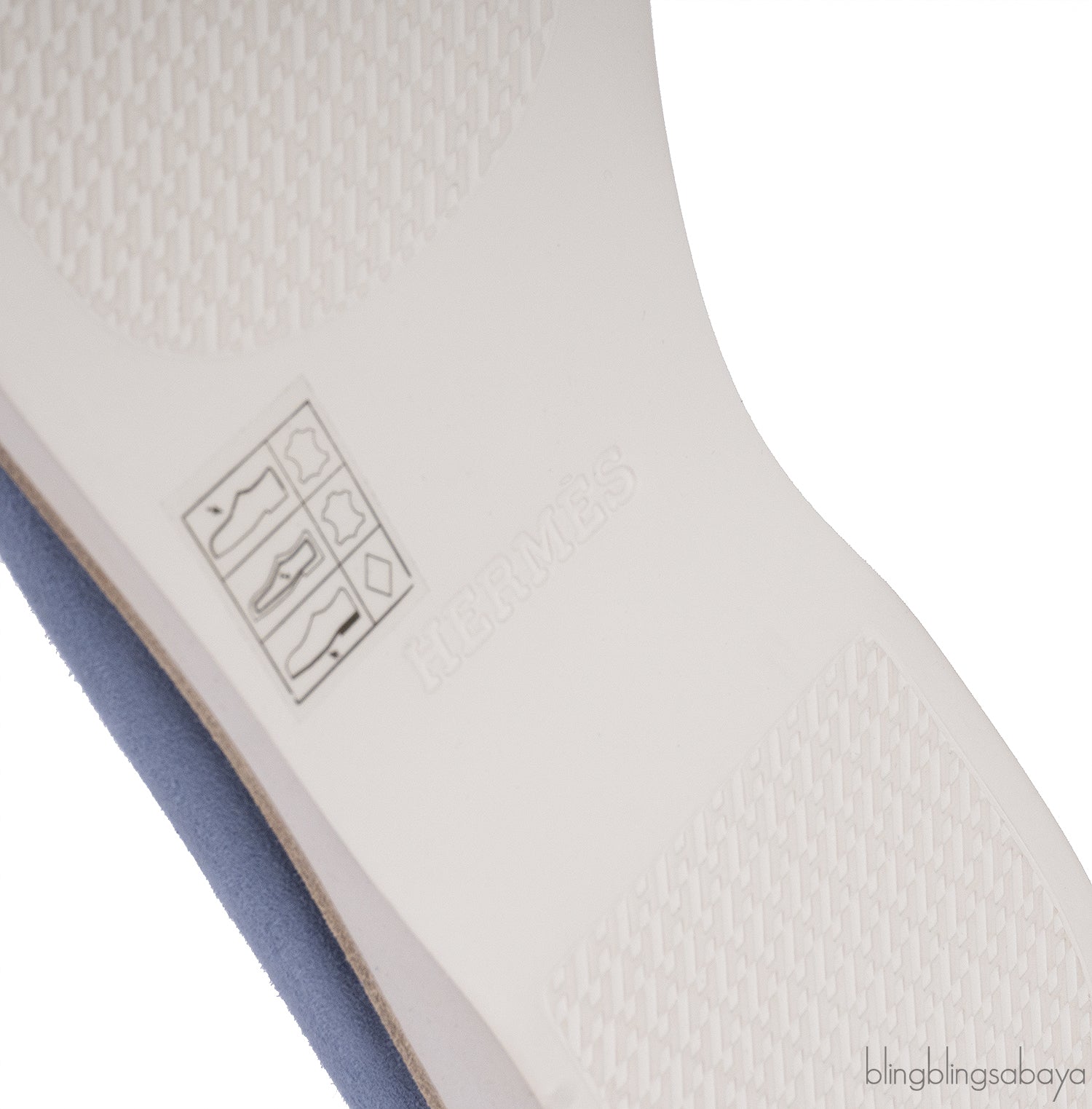 Hermes Low Loafer Blue Jean