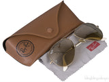 RB 3025-001/3K Aviator Large Metal Sunglasses