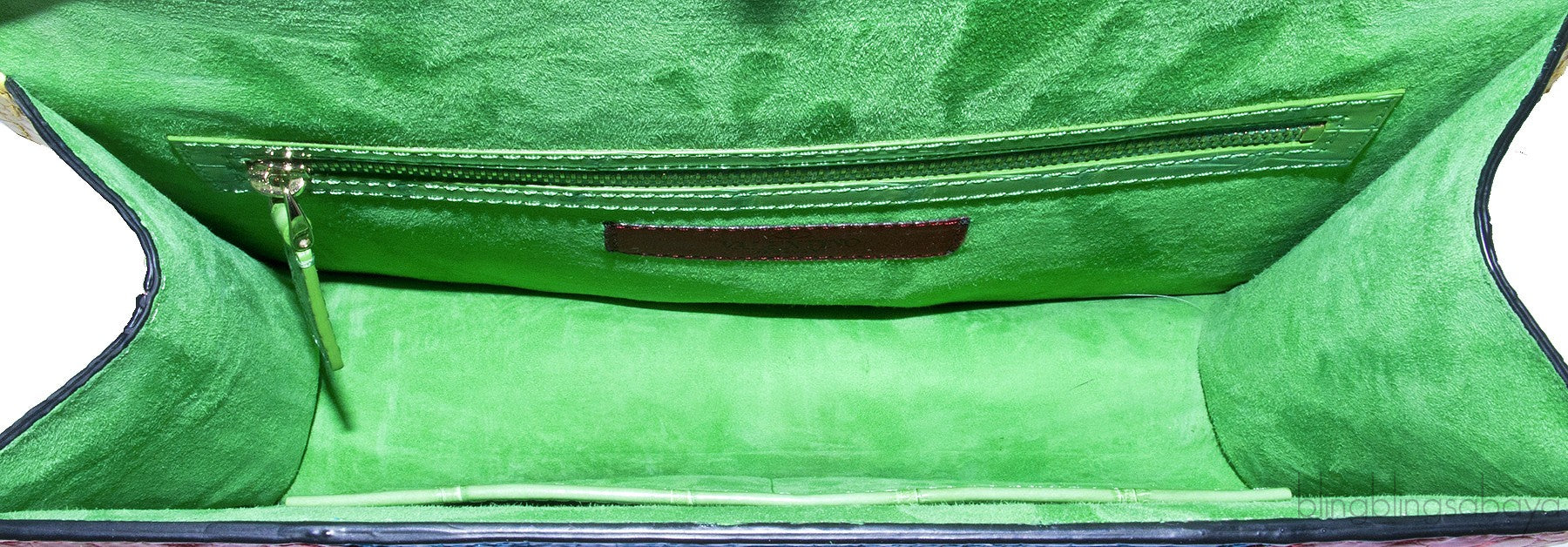 Rockstuds Glam Lock Crocodile Bag