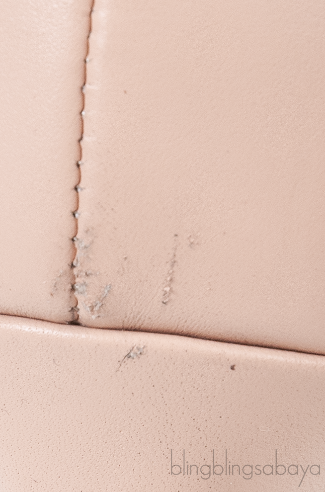Nude Leather Pointed Toe Heels