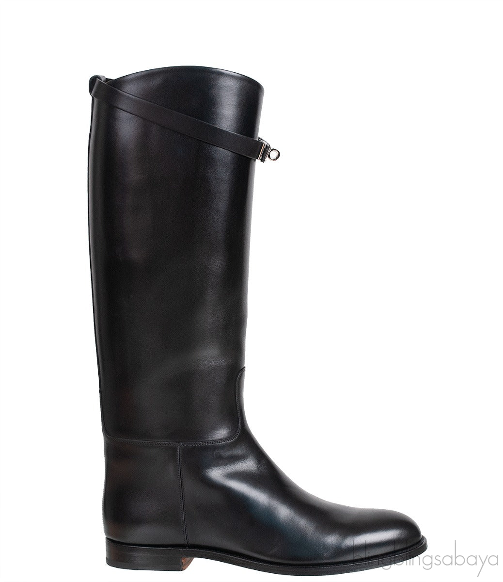 Black Jumping Shorter Boots