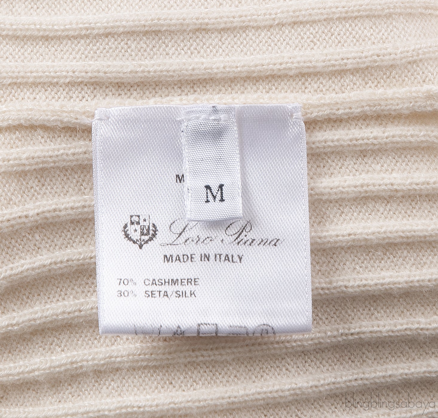 Off-white Cashmere Silk Blend Cardigan, Top & Wide Leg Set