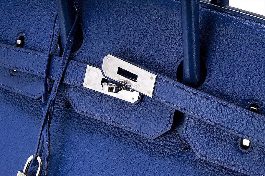 Birkin 35 Blue Sapphire Togo