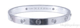White Gold LOVE Diamond Bracelet