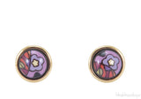 Paradise Sunlight Cabochon Earrings