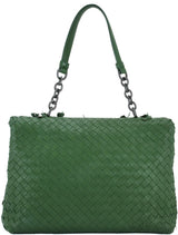 Green Intrecciato Olympia Bag