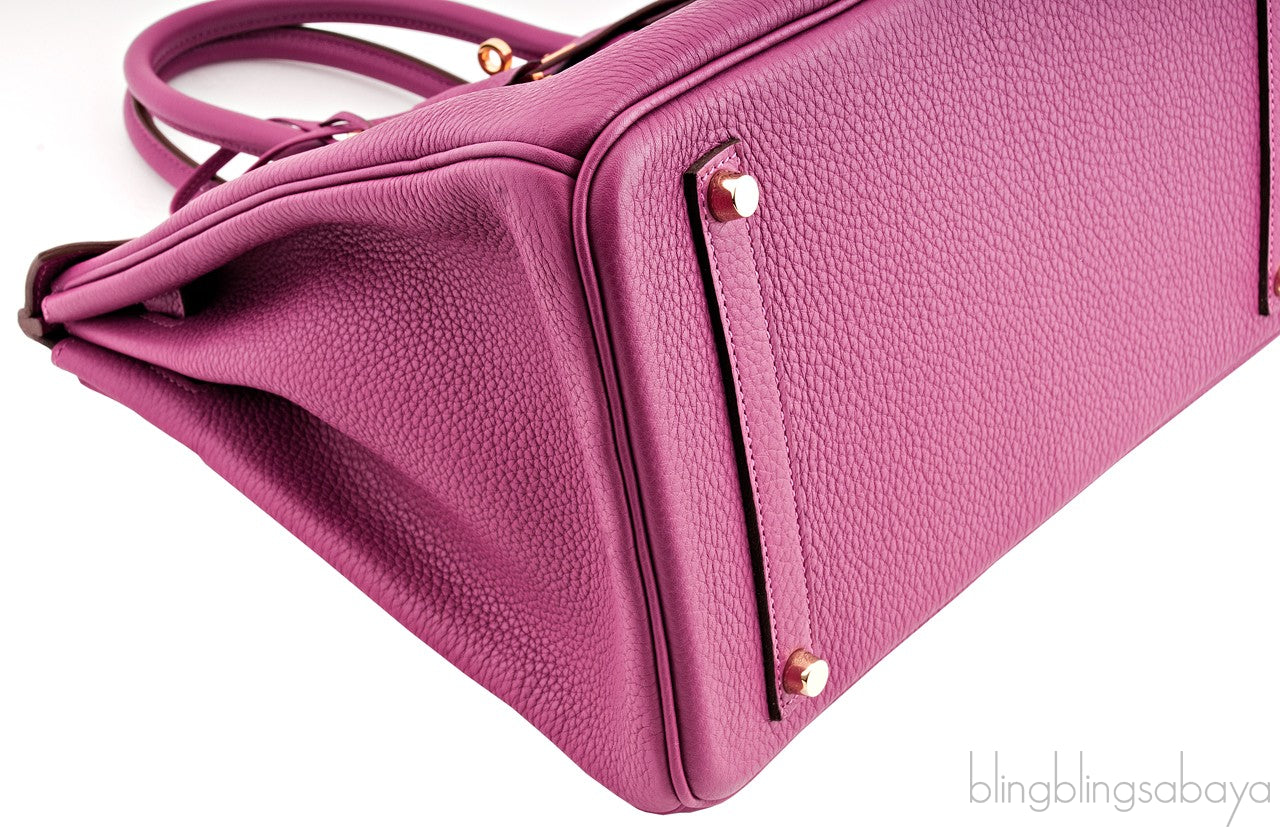 Birkin 35 Tosca Taurillon Clem