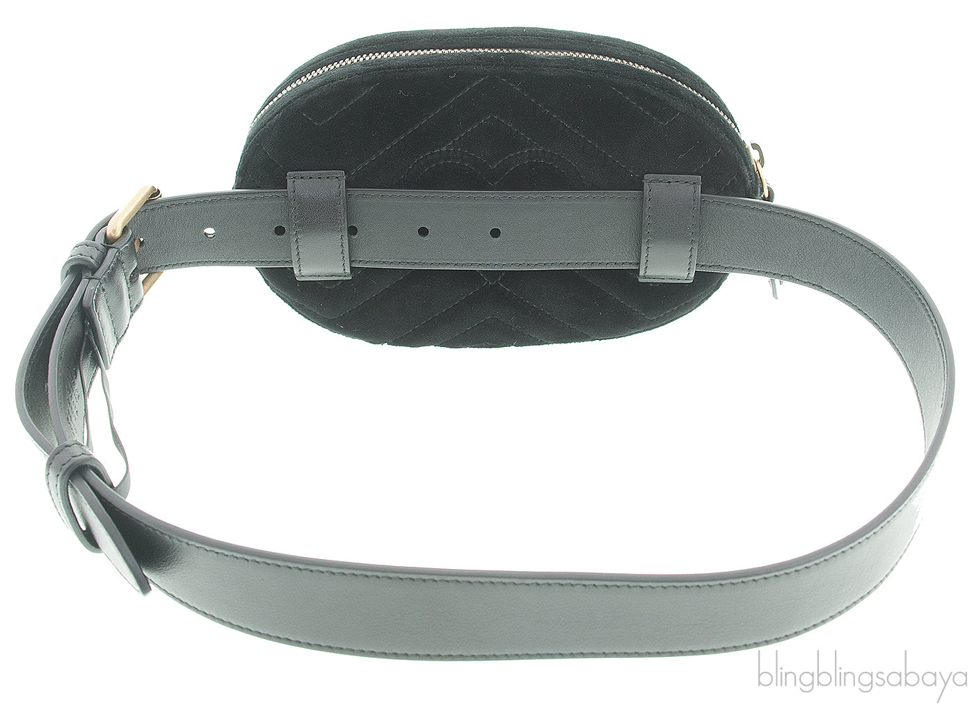 GG Marmont Velvet Belt Bag