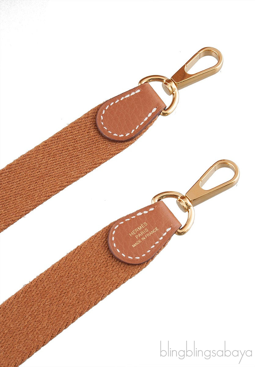 Mini Evelyne Gold Crossbody Bag