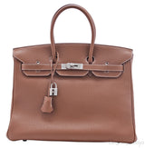 Birkin 35 Gold Togo
