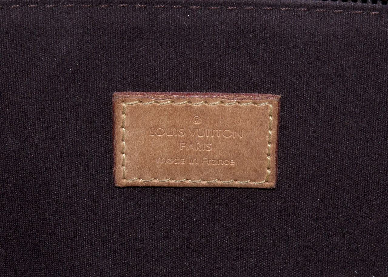 Alma MM Monogram Vernis Amarante