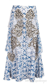 Printed Sleeveless Top & Skirt