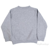 Tiger Embroidered Grey Kids Sweatshirt