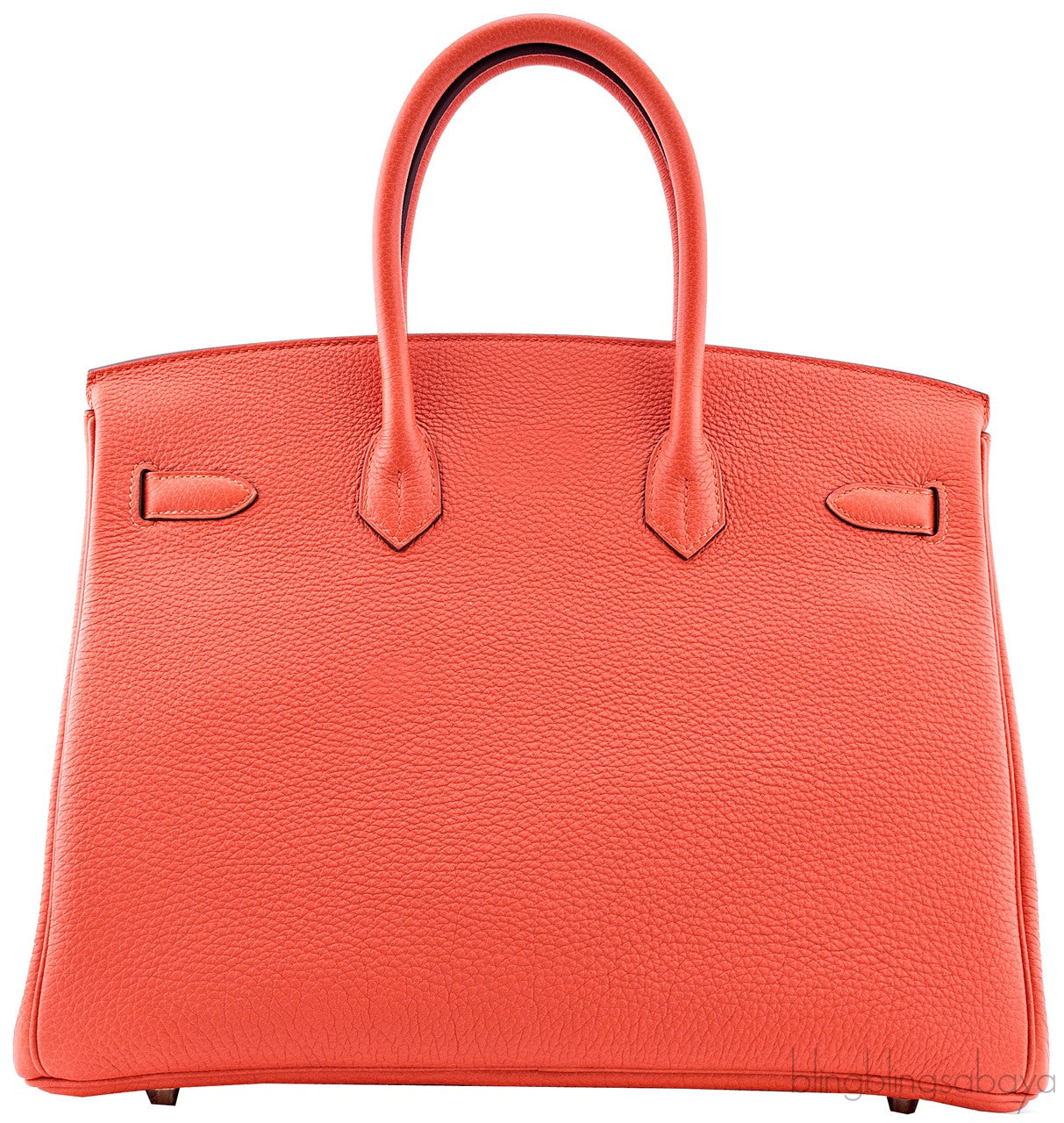 Birkin 35 Orange Taurillon Clem.
