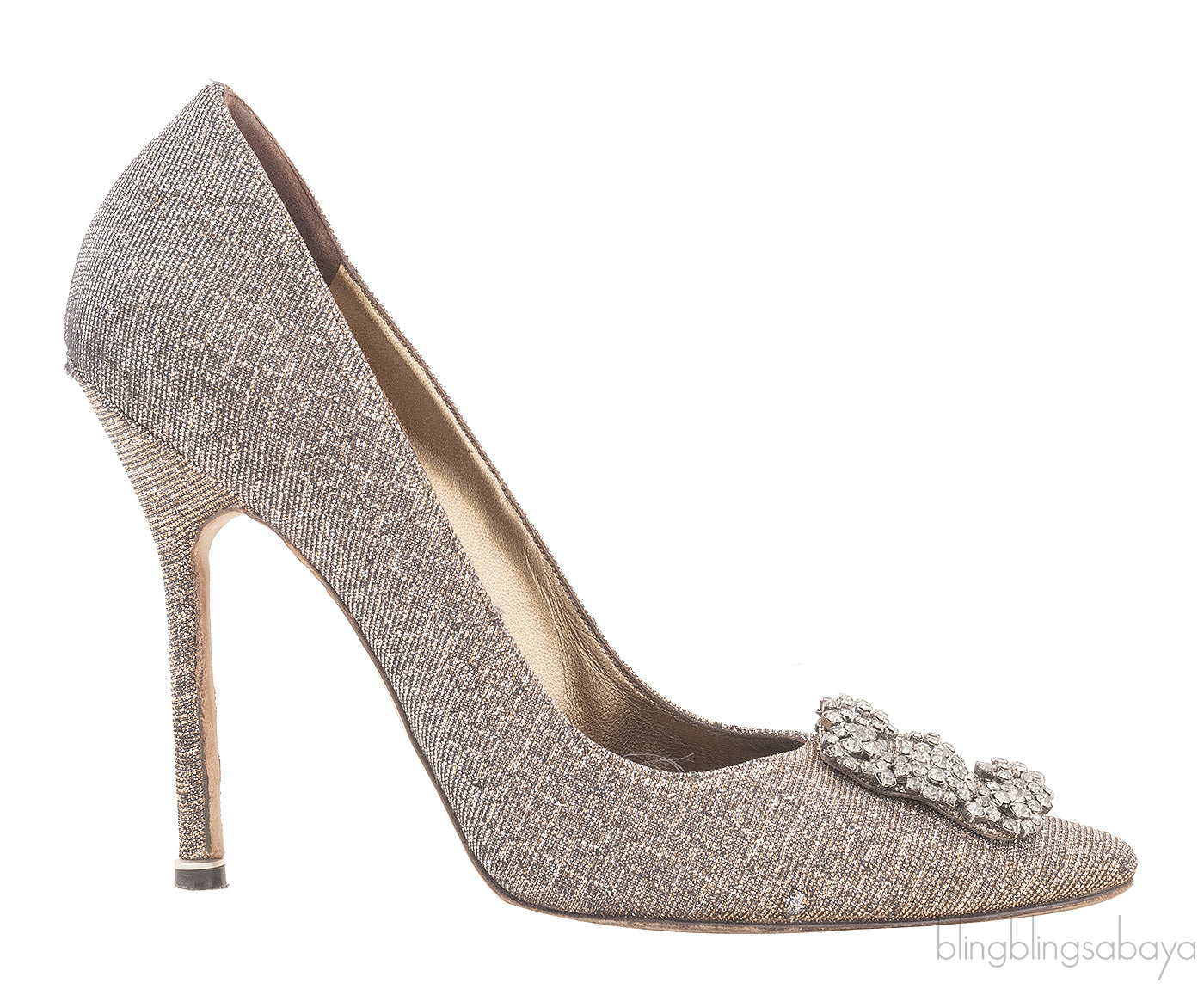 Hangisi Notturno Gold Pumps