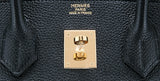 Birkin 35 Black Togo GHW