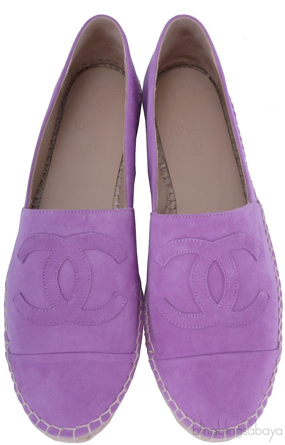 CC Suede Light Purple Espadrille