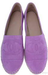 CC Suede Light Purple Espadrille