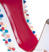Pigalle Multicolor Spiked Leather Pump