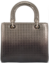 Lady Dior Gold Ebony Graded Metallic Bag