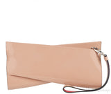 Loubitwist Patent Leather Clutch Bag