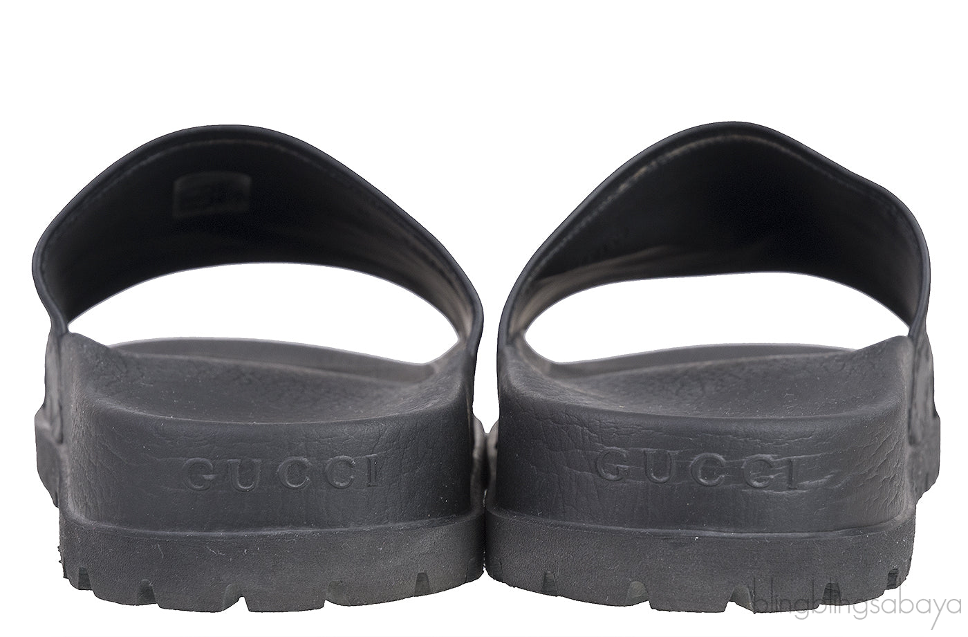 Pursuit Track Leather Slides