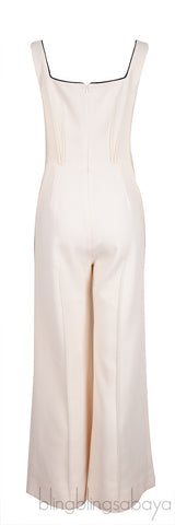 Off-white Wool Jumpsuit