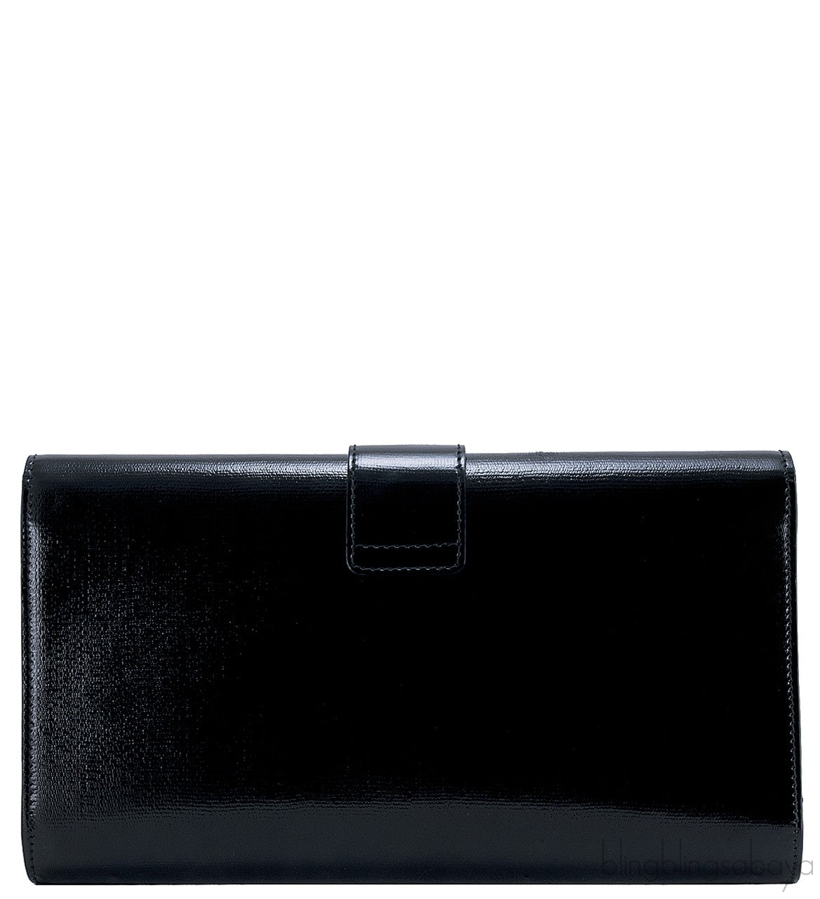 CHYC Clutch in Black Patent