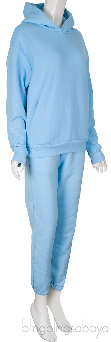 Light Blue Hoodie & Trouser