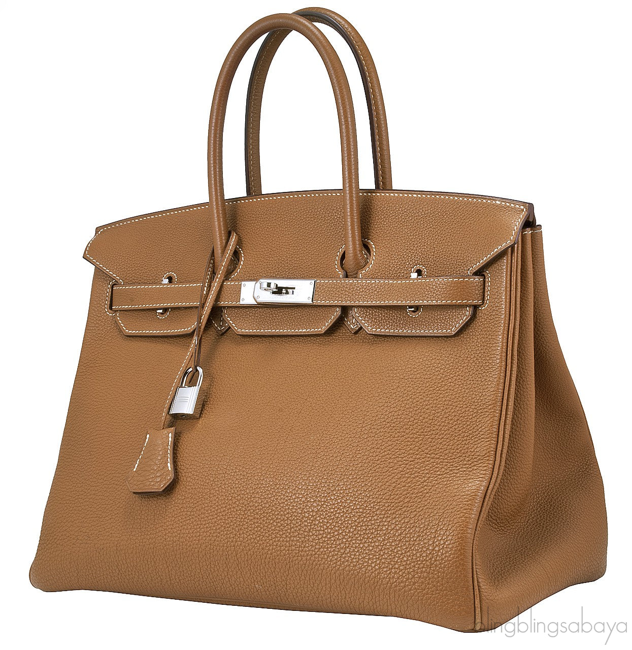 Birkin 35 Gold Togo PHW