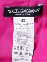 Fuchsia Lace Sleeveless Gown