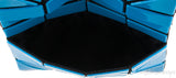 Blue Geometric Card Holder