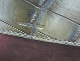 Ricky Alligator Moss Green Bag