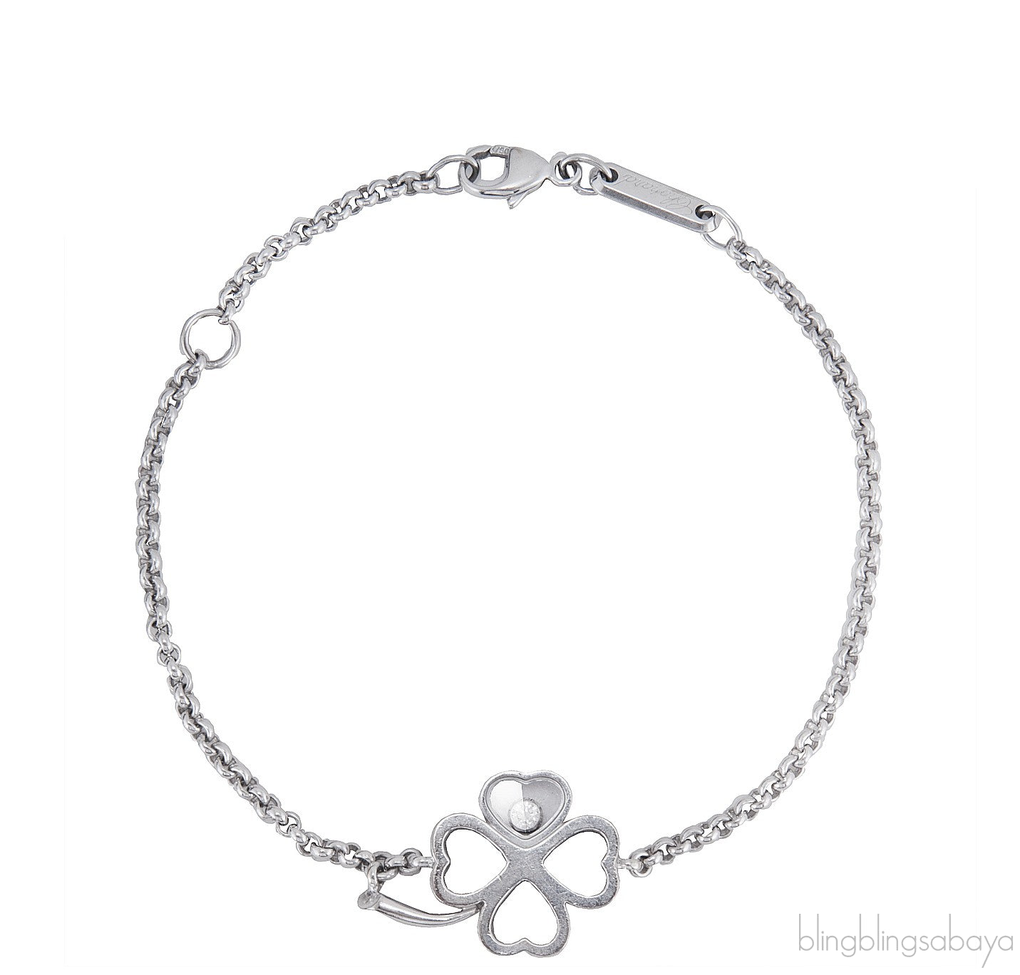 Happy Diamond Clover Bracelet