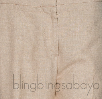 Beige Trouser