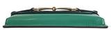 Gucci Bright Bit Green Patent Clutch
