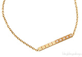 Ice Cube YG Diamond Bracelet