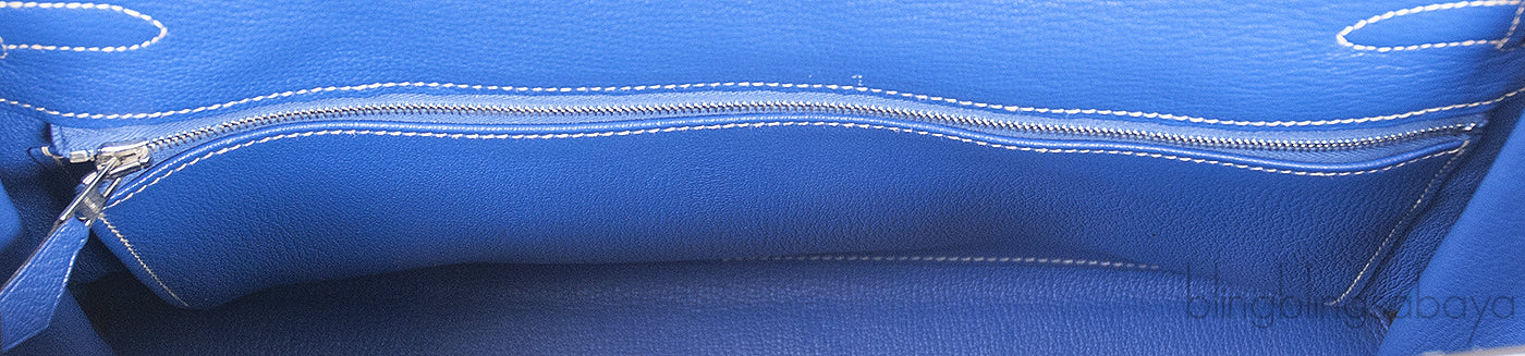 Kelly 35 Blue Iris Epsom Retourne PHW