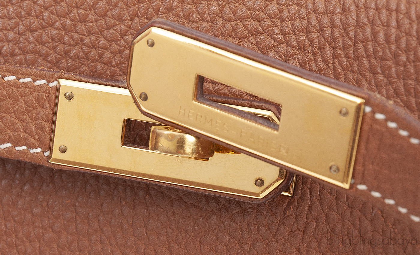 So Kelly 26 Gold Taurillon Clemence GHW