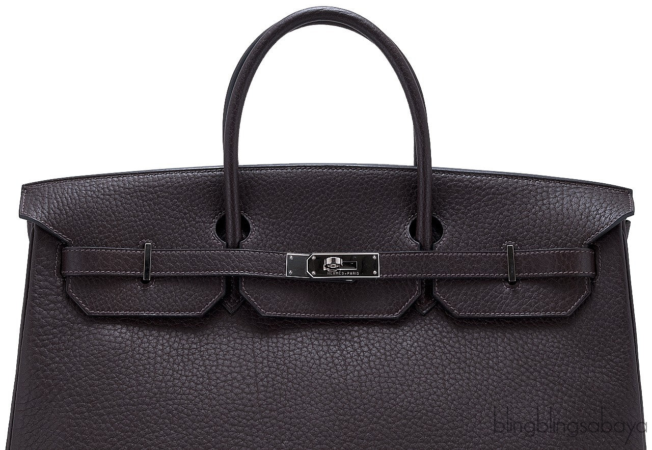 Birkin 40 Choco Brown Vache Fjord